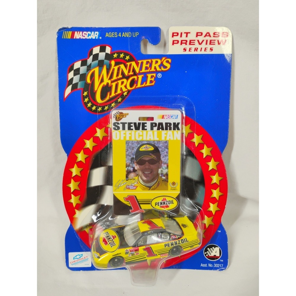 Winners Circle Pit Pass Series 1:64 Die Cast Steve‎ Park #1 Pennzoil Monte Carlo
